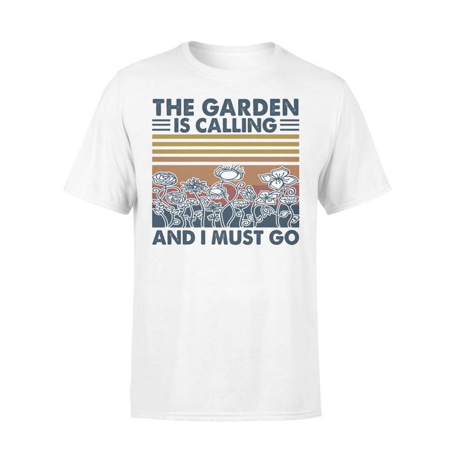 Vintage The Garden Is Calling And I Must Go T-shirt