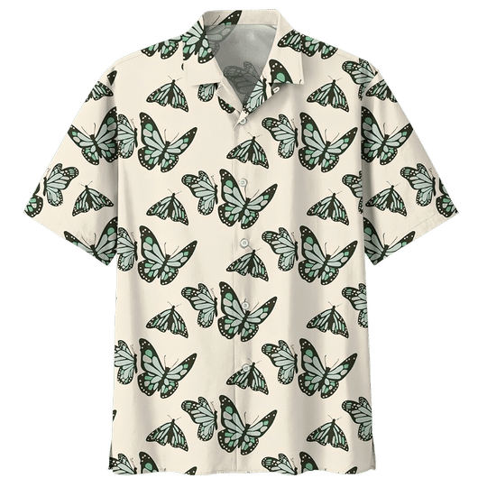Butterfly Hawaiian Shirt , Big Hawaiian Shirt, Short Hawaiian Shirt For Men, Hawaiian Shirt For Women, Aloha Shirt Summer 2024 Design By Snorider Fashion