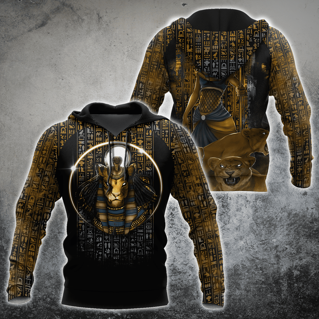 The Gods Of Egypt – Sekhmet 3D All Over Printed Unisex Shirts