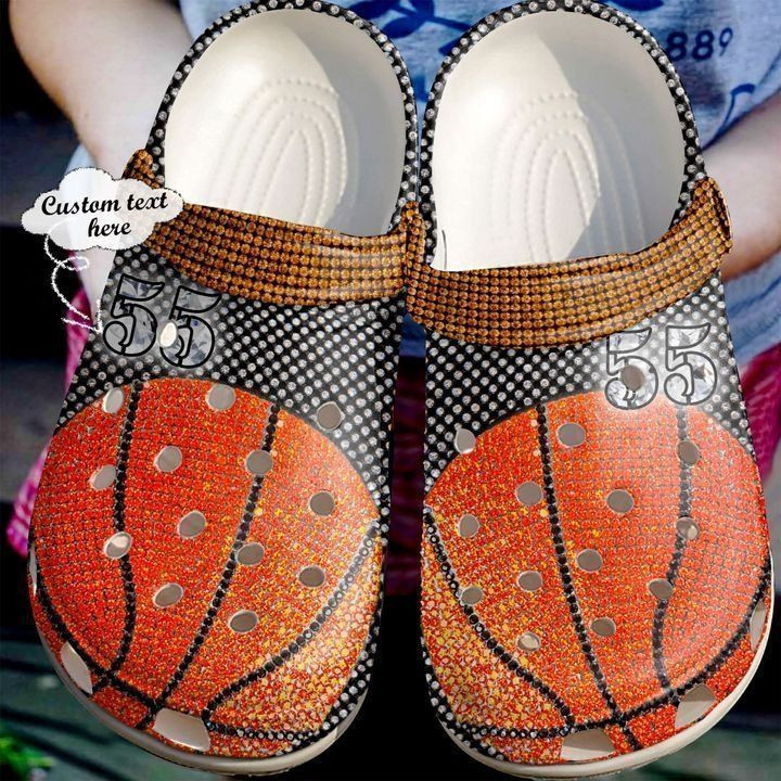 Basketball Personalized Diamond Classic Clogs Shoes