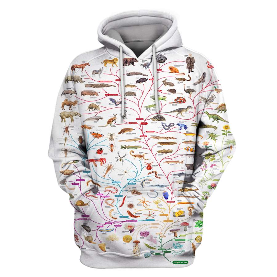 3D All Over Print Tree of Life Hoodie