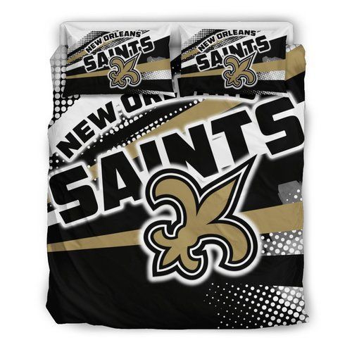 Colorful Shine Amazing New Orleans Saints 3D Customized Bedding Sets Duvet Cover Bedroom Sets Bedlinen