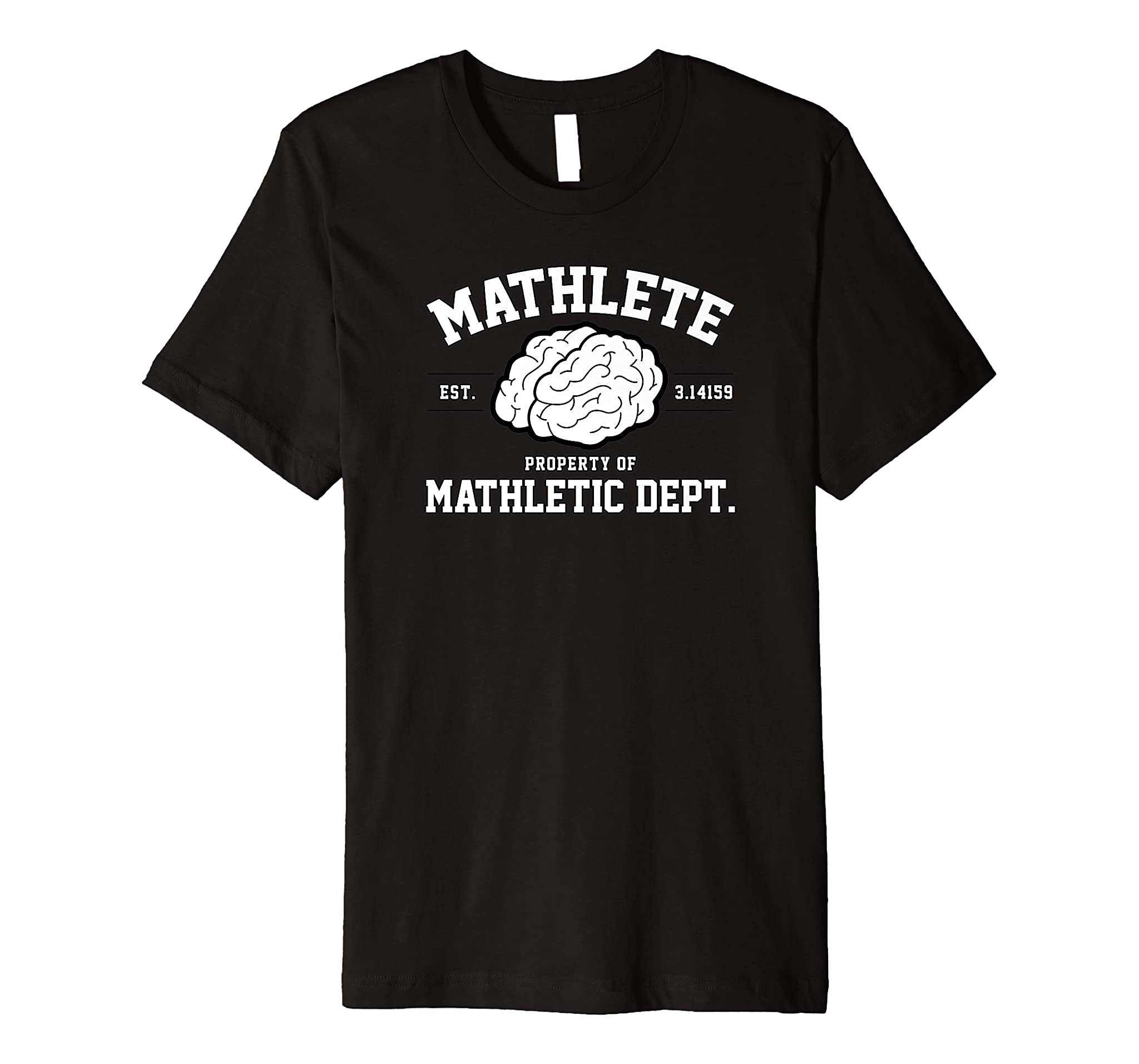 Mathlete Math Club Math Teacher Pi Mathletics Premium T-Shirt