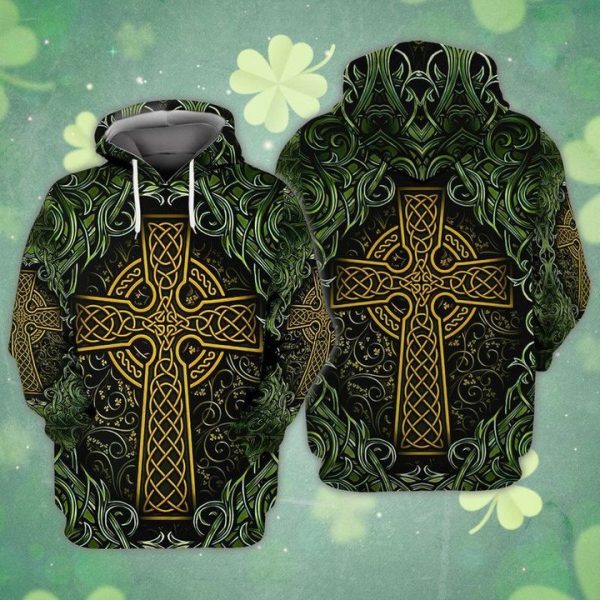 Happy Saint Patrick’S Day 3D All Over Print Hoodie St. Patrick’S Day Gift Idea Hn