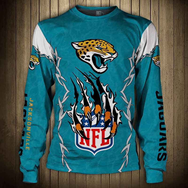 Jacksonville Jaguars Sweatshirts Claw