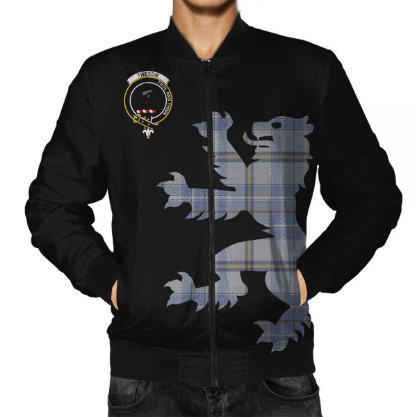 Tweedie Lion & Thistle All Over Printed Bomber Jacket Us Size