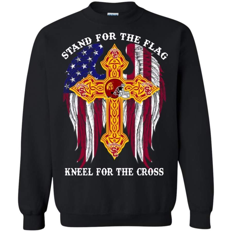 AGR Usc Trojans Stand For The America Sport Flag Sweatshirt