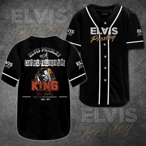 Elvis Presley Baseball Jersey Bbj-Y7A9