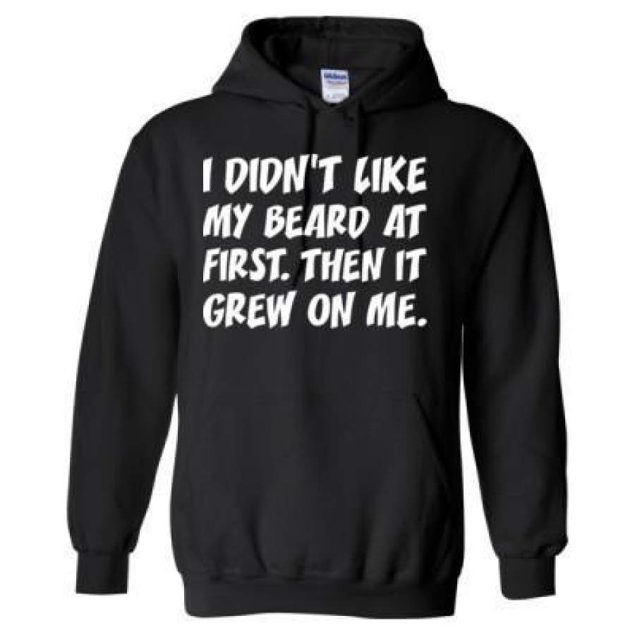 AGR I Didn’t Like My Beard At First Then It Grew On Me – Heavy Blend™ Hooded Sweatshirt