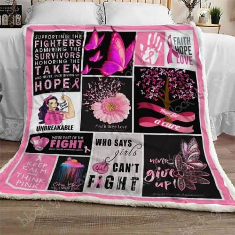 Breast Cancer Awareness Sofa Blanket THB838 Block Of Gear™