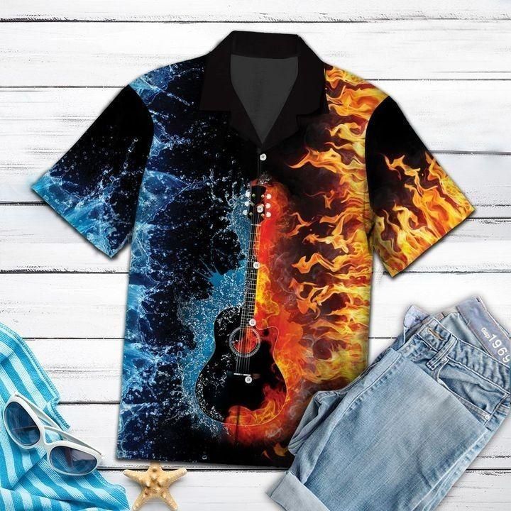 Amazing Guitar Hawaiian Shirt