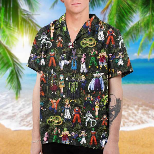 Dbz Collection Art All Over Printed Hawaii Shirt Ha108306