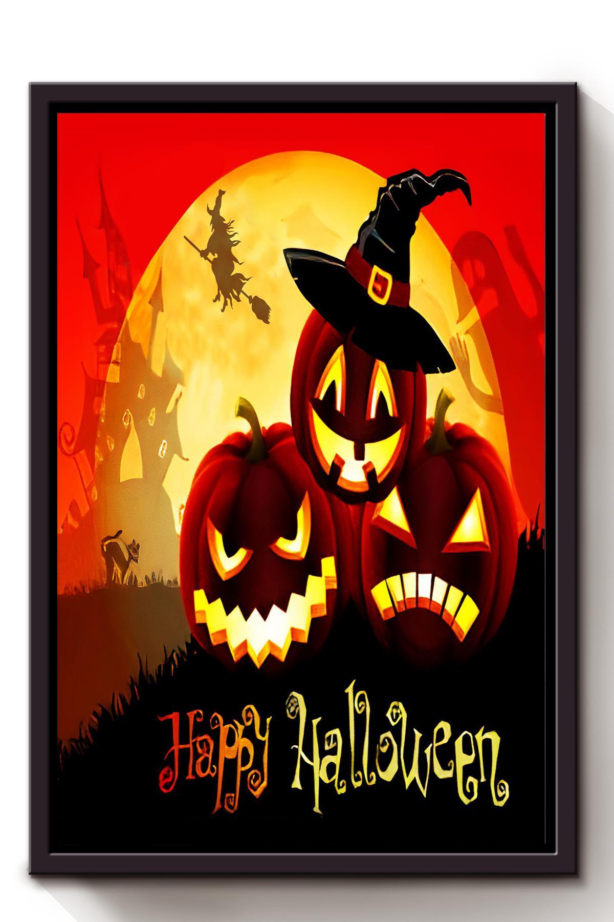 Happy Halloween Canvas And Poster, Canvas Prints, My Poster Wall, Canvas Wall Art, Wall Decor Visual Art