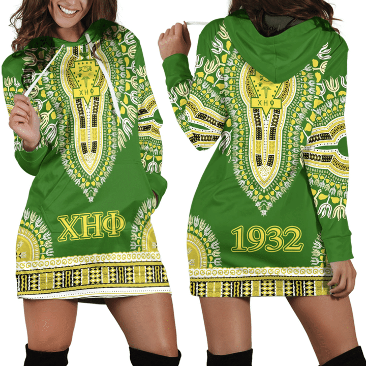 Wonder Print Dress – Chi Eta Phi Dashiki Hoodie Dress J5