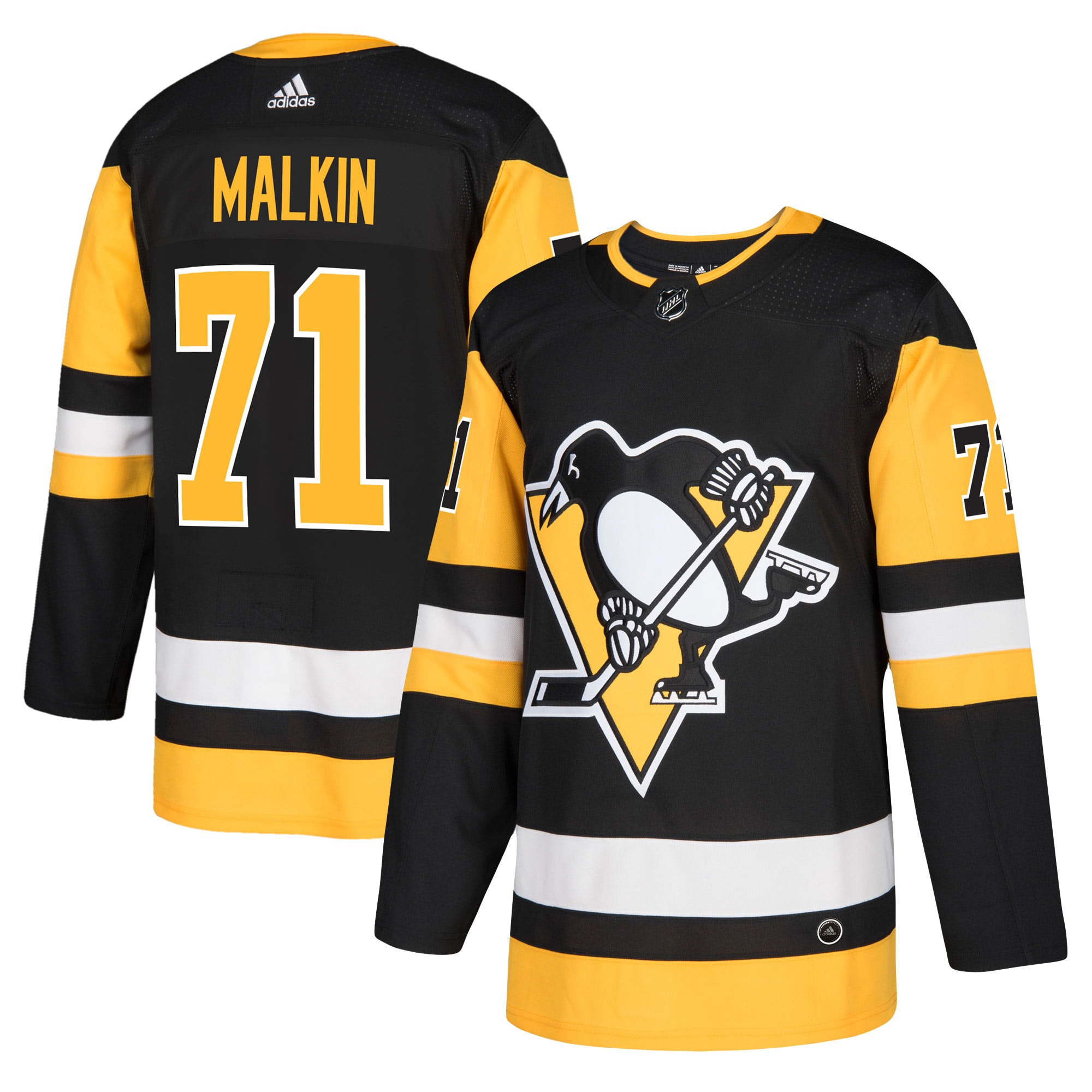 Evgeni Malkin Pittsburgh Penguins Authentic Player Jersey – Black