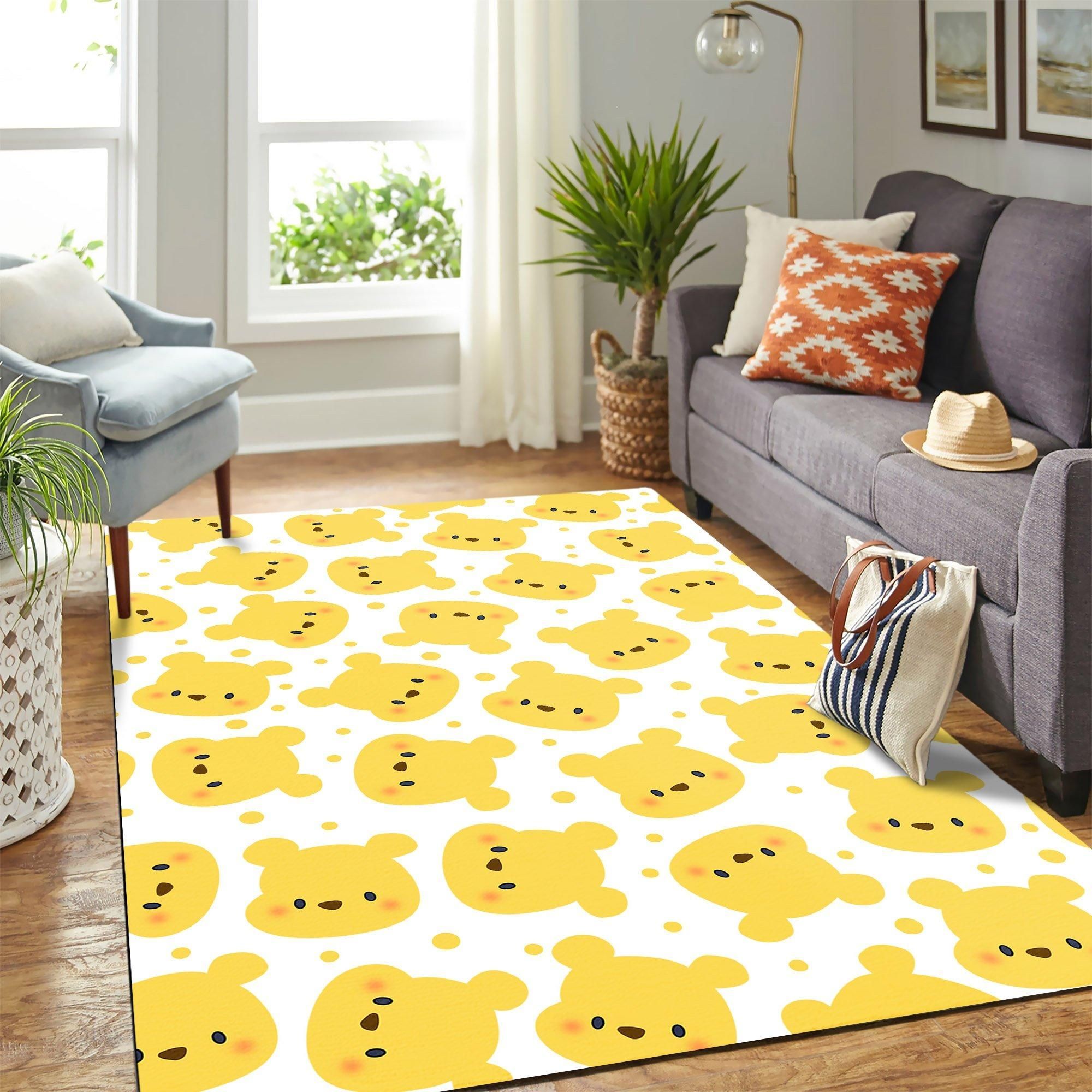 Winnie The Pooh Area Rug Geeky Carpet – home decor – Bedroom Living Room decor