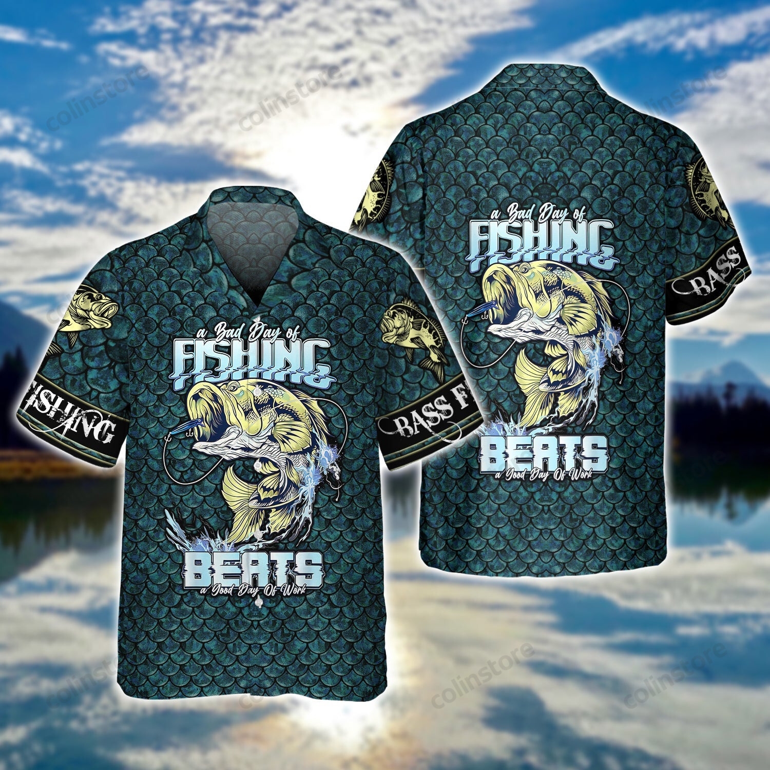 Fishing Hawaii Shirt A Bad Day Of Beats Good Works Gift For Lover Ha15792