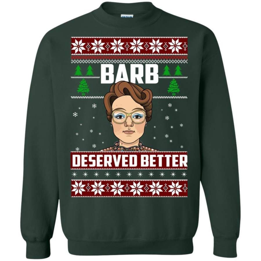 AGR Stranger Barb Deserved Better Ugly Christmas Sweater