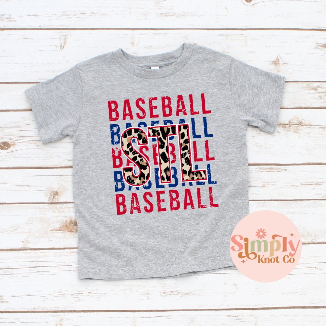 Kids St Louis Baseball Shirt, Girls St Louis Shirt, Saint Louis Baseball, Youth St Louis Game Day Tshirt, Toddler St Louis T-shirt, Kids Tee