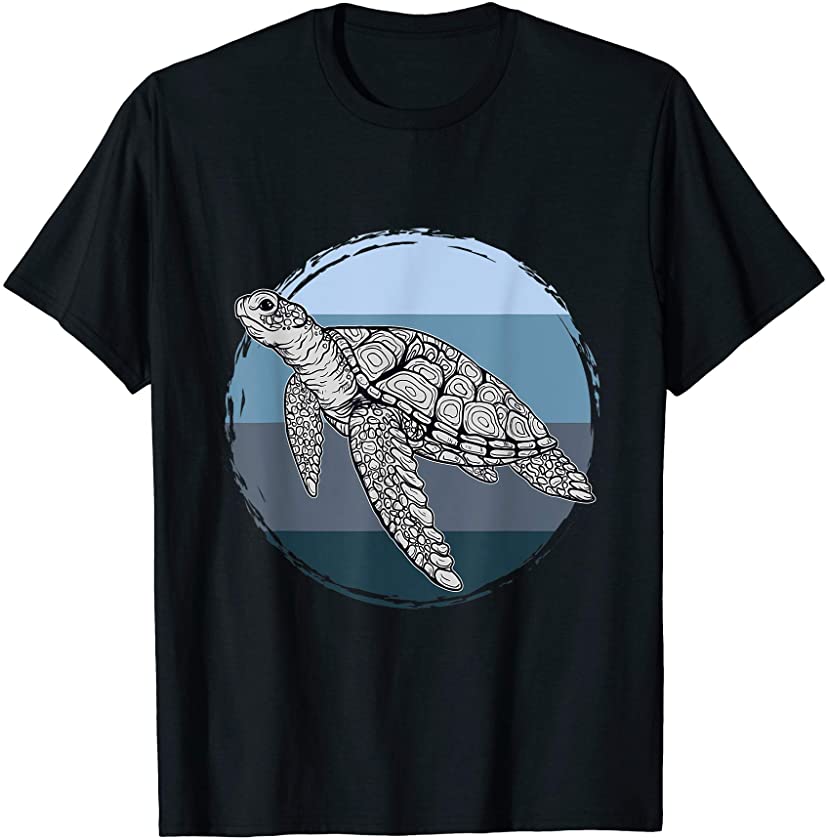 Sea Turtle Animal Zoo Keeper Turtle T-Shirt