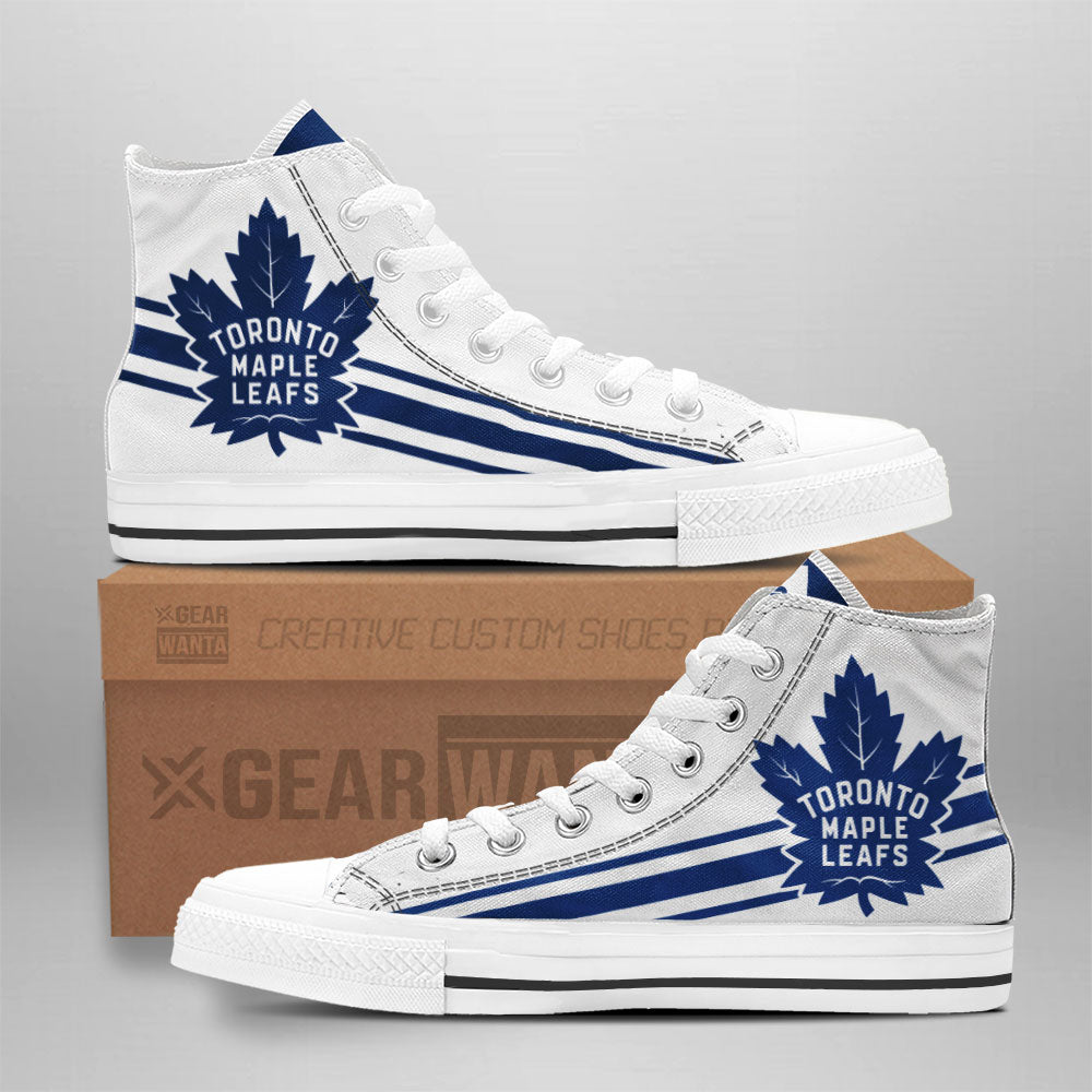 Toronto Maple Leafs Custom Sneakers For Fans