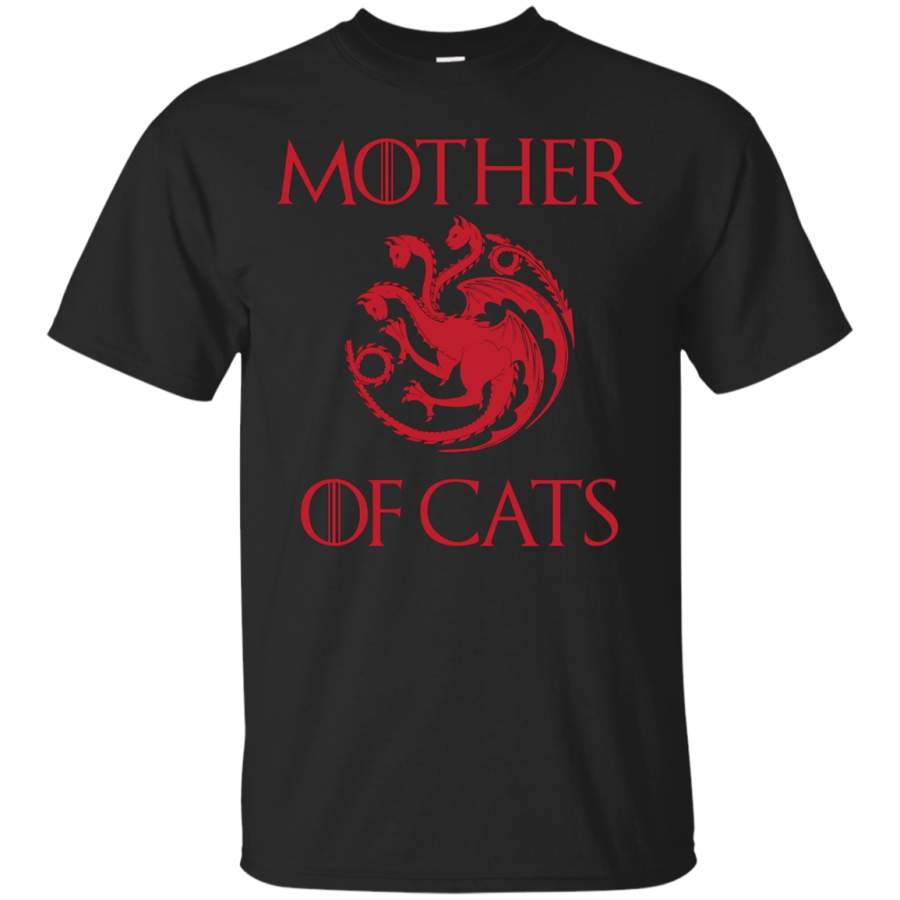 Cat Lovers Shirt Mother of Cats T-Shirt Kitten Beautiful Tee