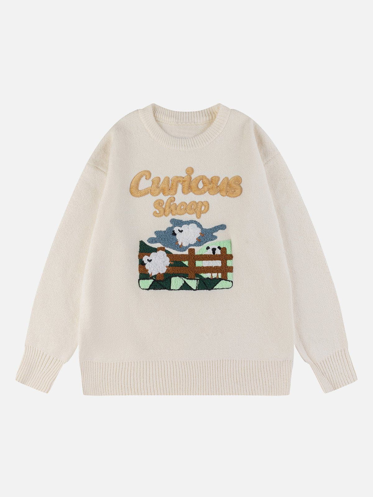 Talishko™ – Flocking Lamb Graphic Sweater