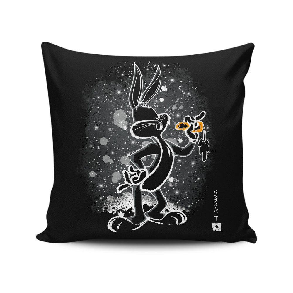 The Bunny – Throw Pillow