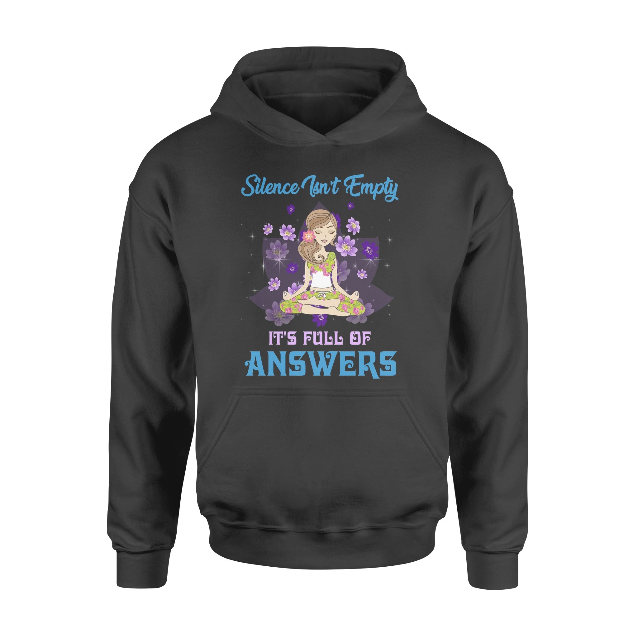 Sakura Silence isn’t Empty It’s Full Of Answers For Yoga Girls – Standard Hoodie