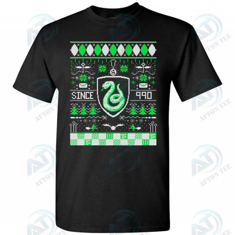 Serpent Slyther Snake Ugly Christmas T-Shirt Adult And Youth Size