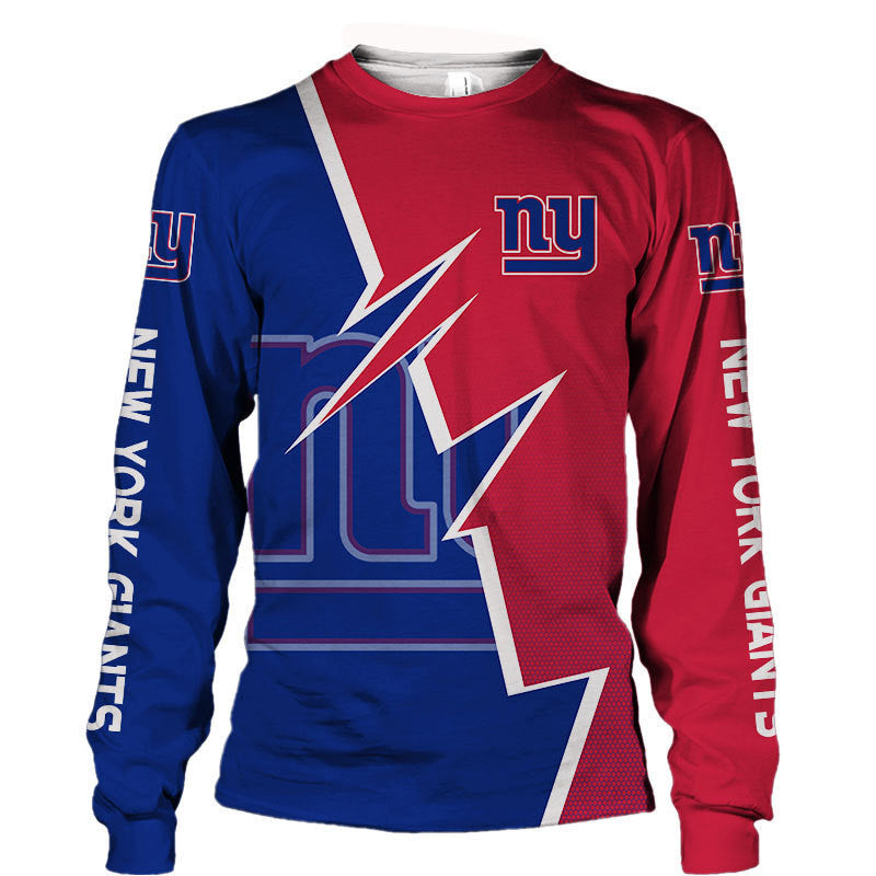 New York Giants Sweatshirts Zigzag