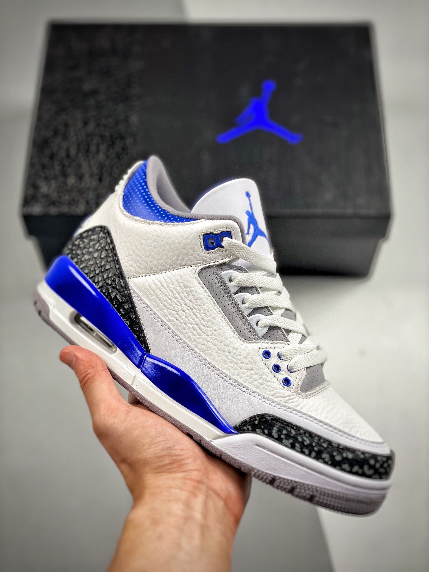 JD 3 WhiteBlack-Cement Grey-Racer Blue 5341328