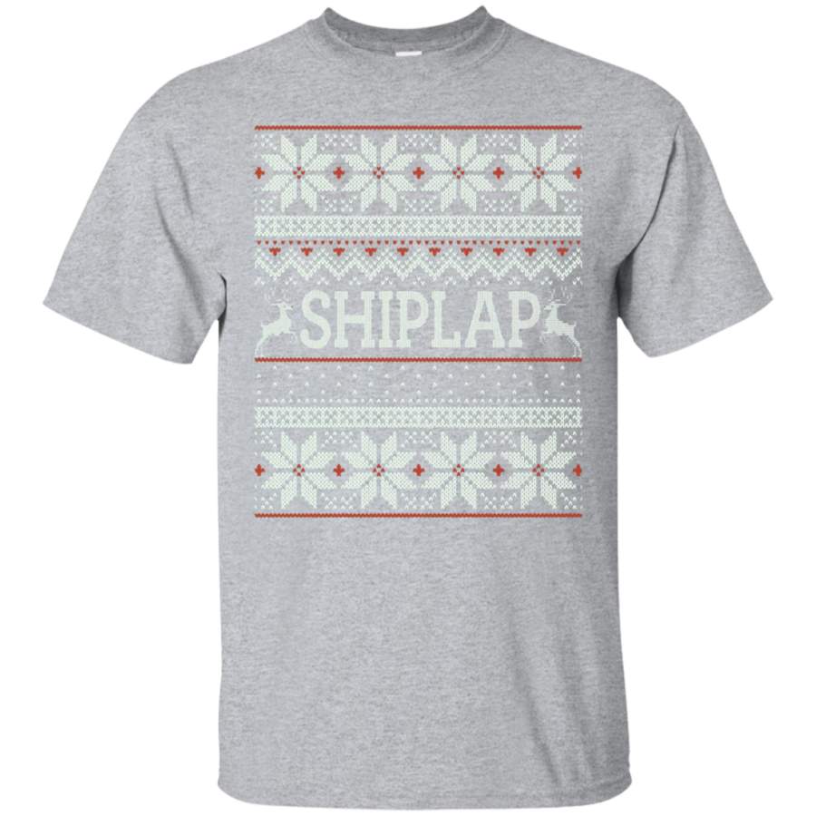 Shiplap Christmas Sweater – Ugly Sweater Tshirt