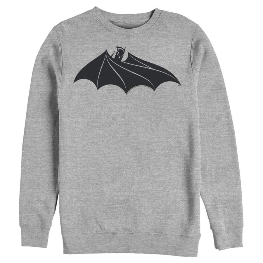 Batman Men’s Logo Hidden Wing  Sweatshirt