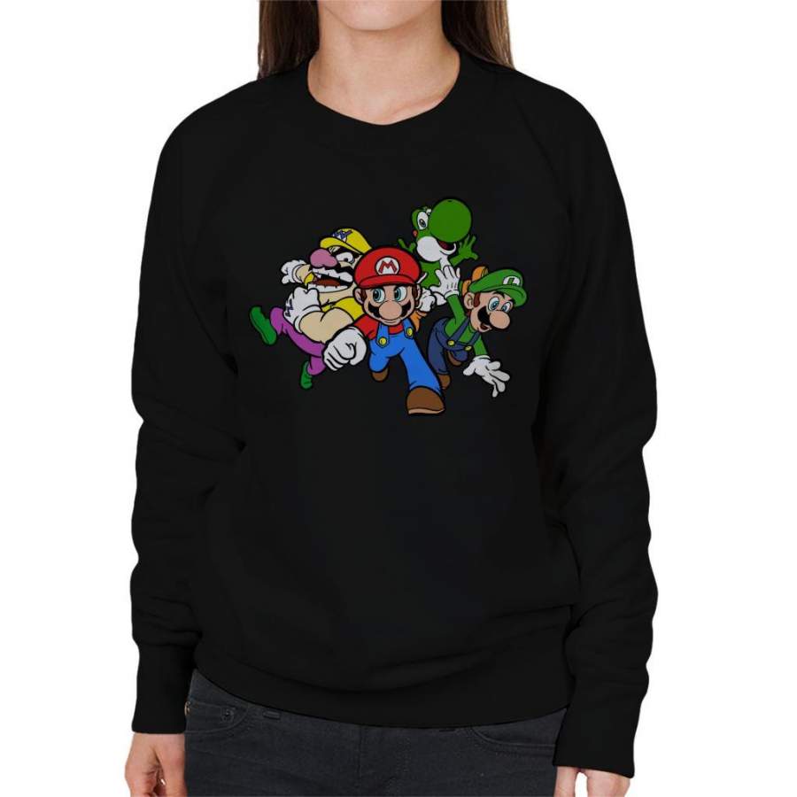 Team Super Mario Women’s Sweatshirt