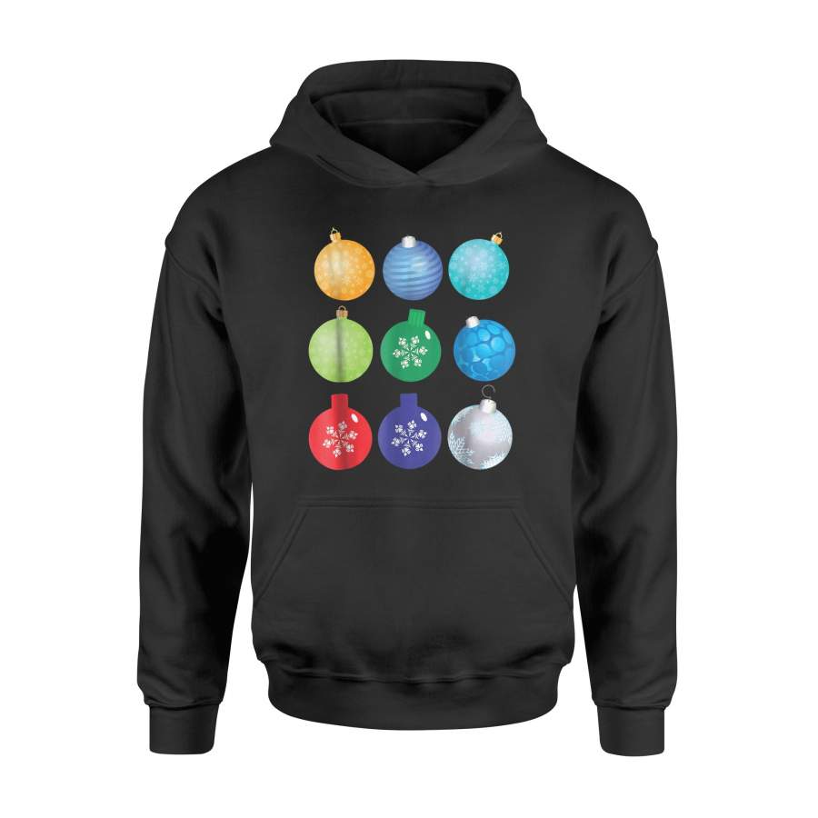 Christmas Bubbles  Cozy Winter Holiday   Hoodie