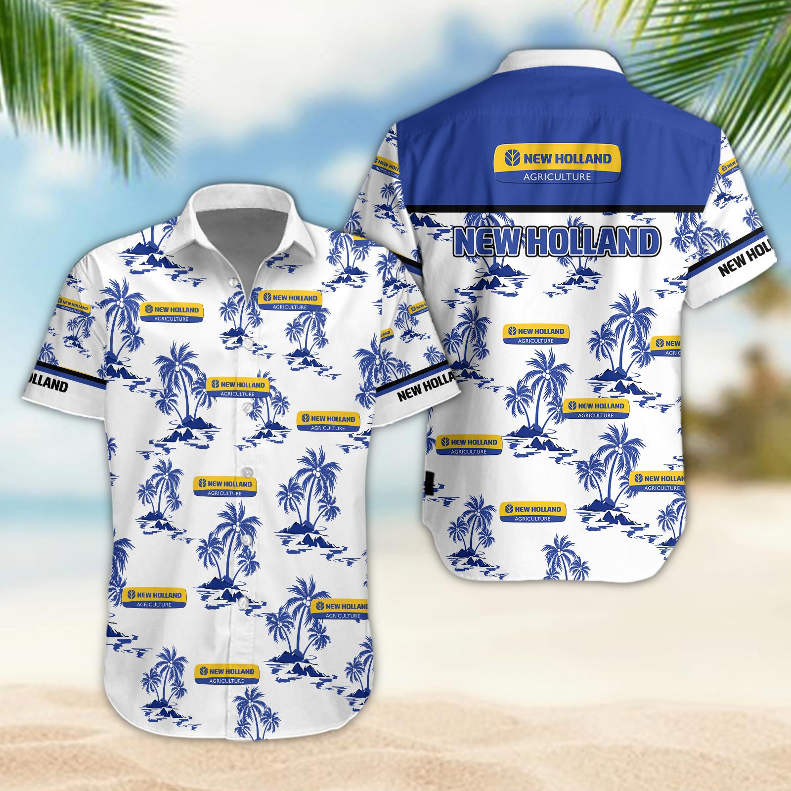 New Holland Hawaiian Shirt