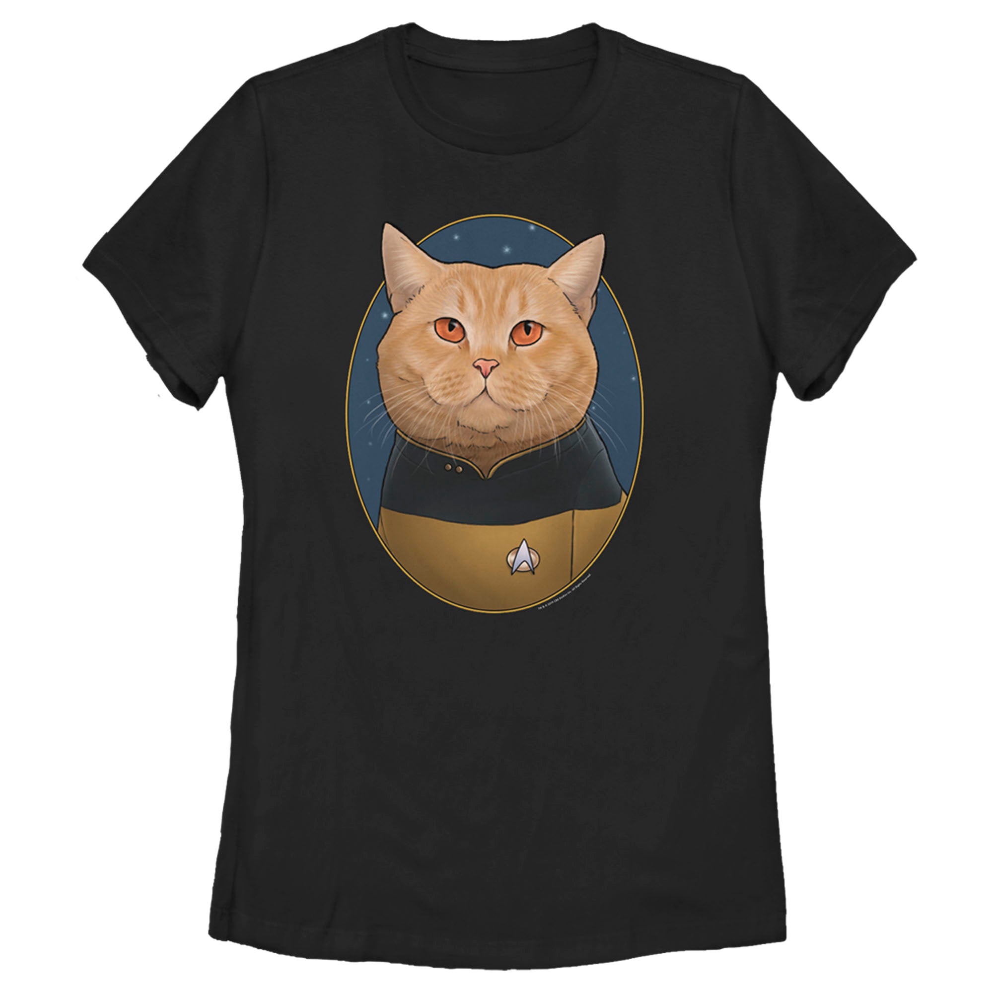 Women’S Star Trek: The Next Generation Lieutenant O’Brien Cat T-Shirt