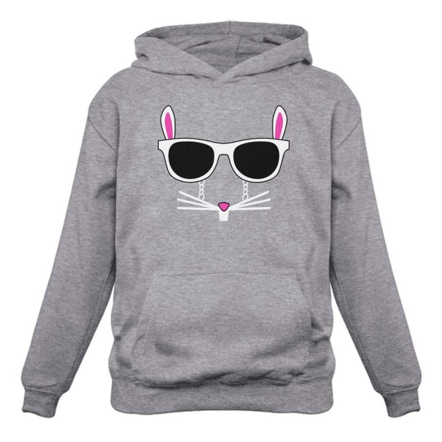 Easter Bunny – Cool Glasses Rabbit Face Women Hoodie