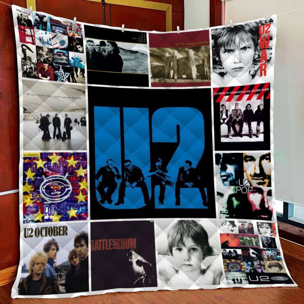 U2 Albums Fleece Blanket Quilt Blanket