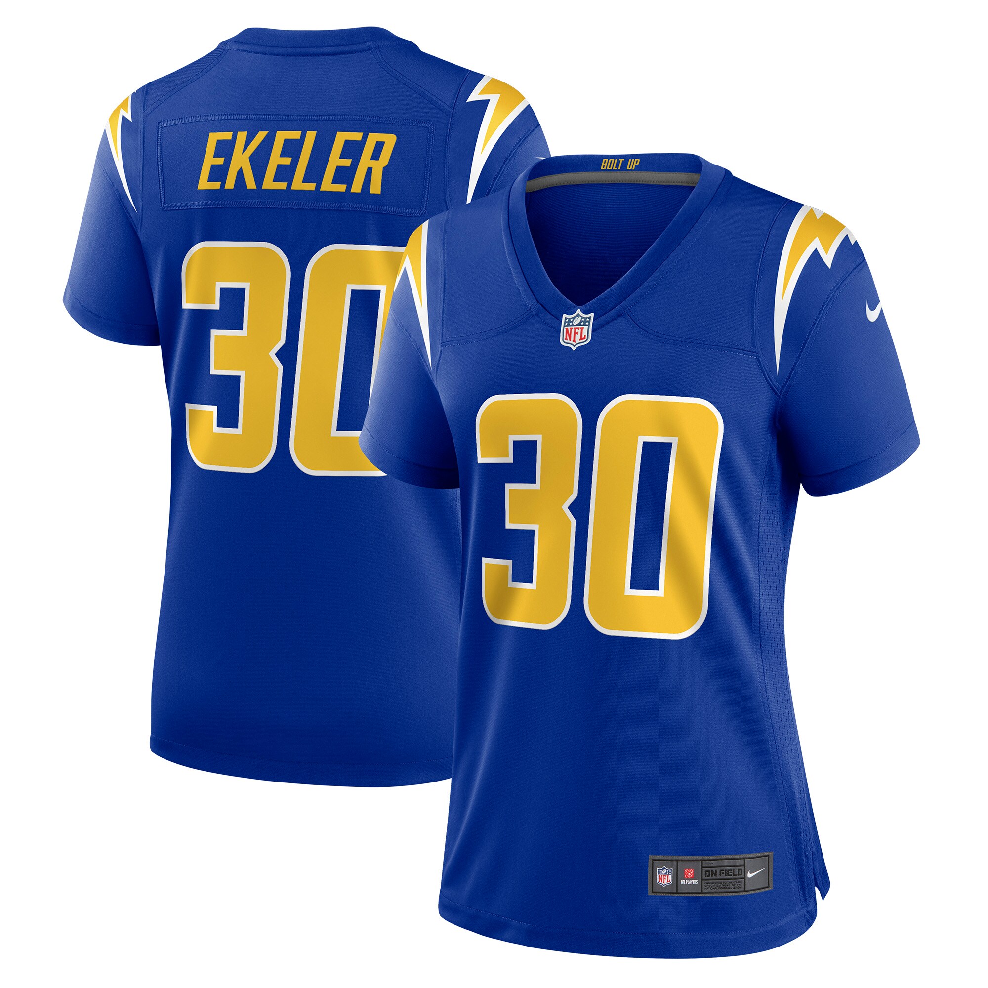 Women’s Los Angeles Chargers Austin Ekeler Royal Game Jersey