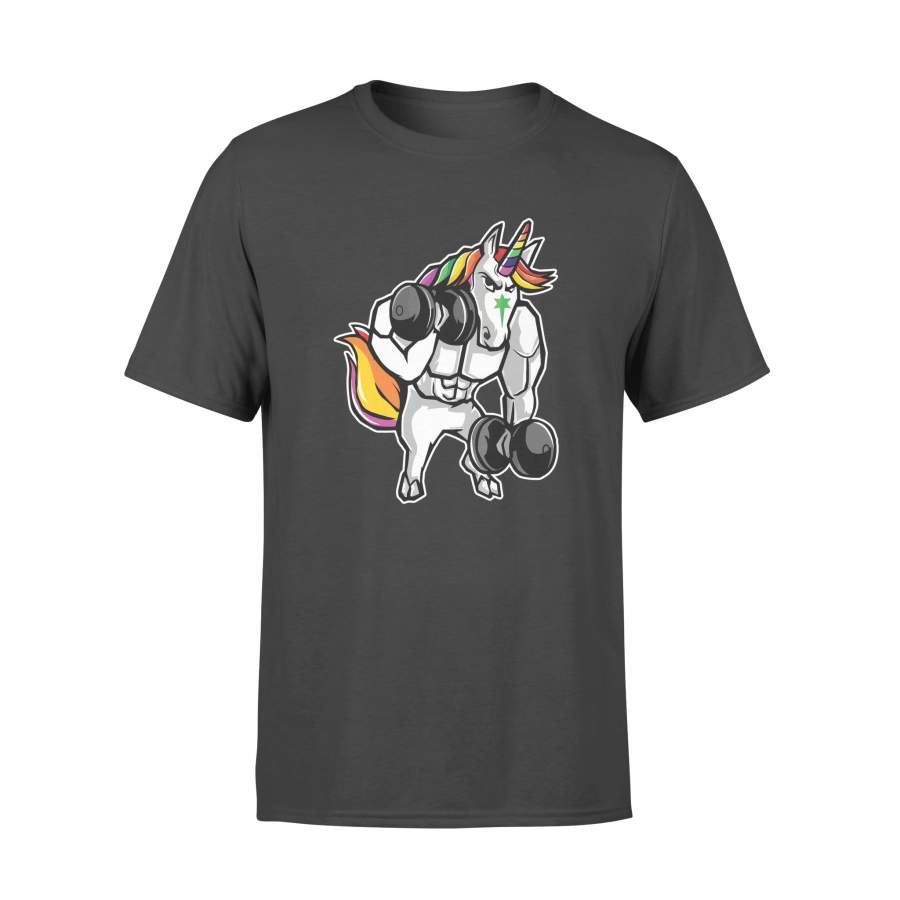 Weightlifting Fitness Unicorn – Standard T-shirt