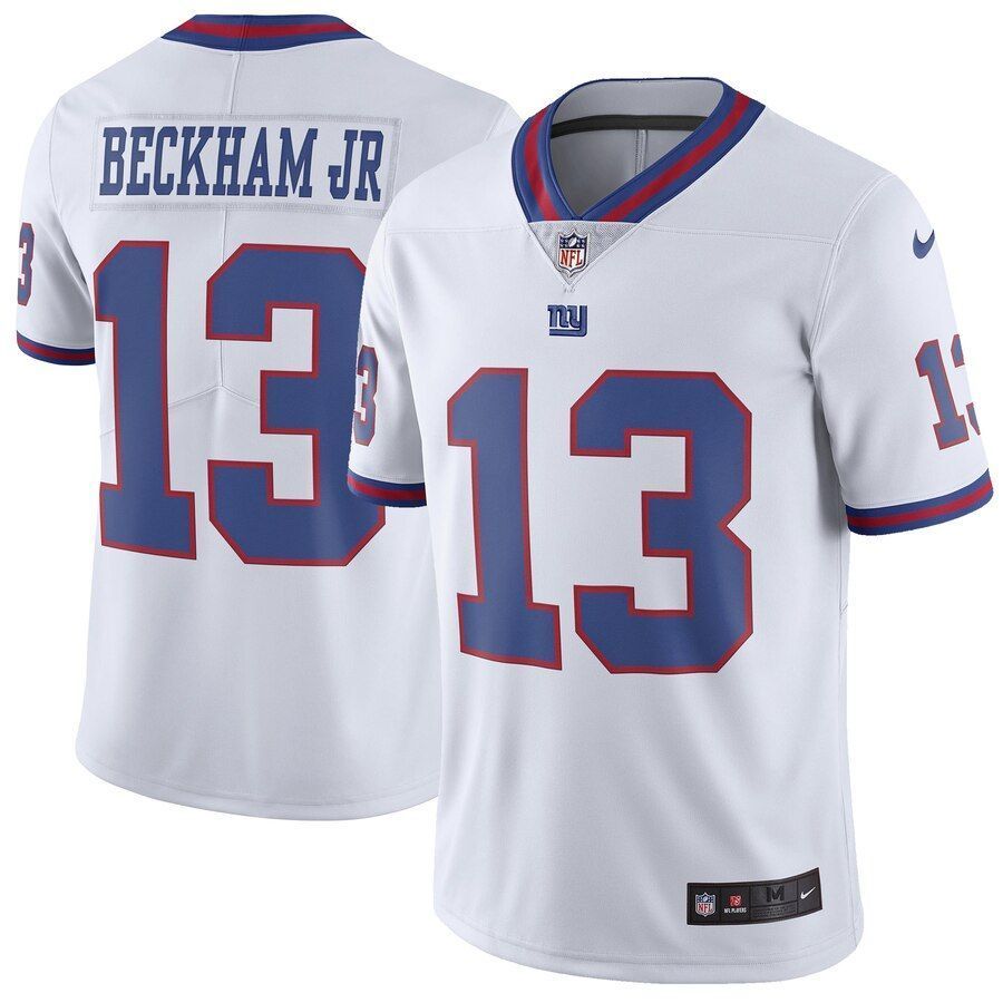 Odell Beckham Jr New York Giants Vapor Untouchable Color Rush Limited Player Jersey White 2019