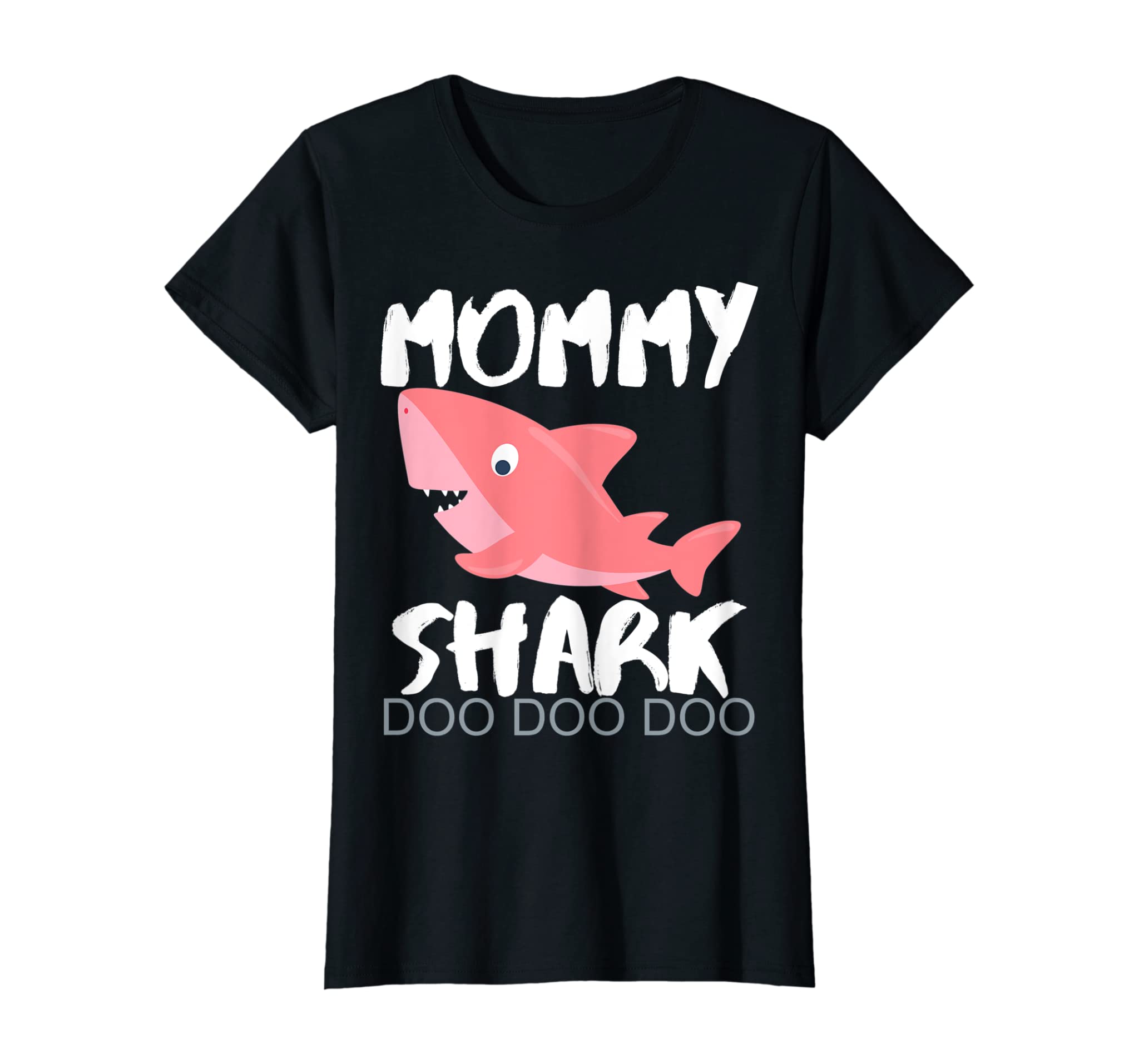 Womens Mommy Shark Shirt Week Gift For Wife Birthday Her Mom Women