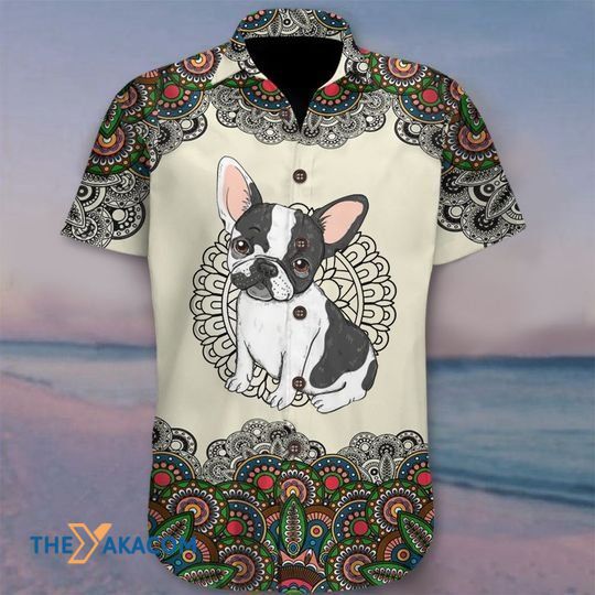 Adorable French Bulldog Baby Mandala The Best Gift For Dog Lovers Hawaiian Shirt Ha63084