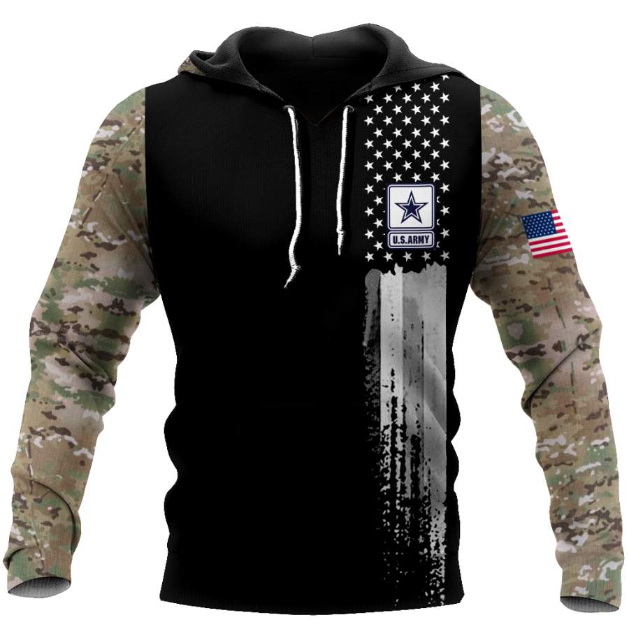 US Army 3D All Over Printed Hoodie Shirt for men and women VP31082001