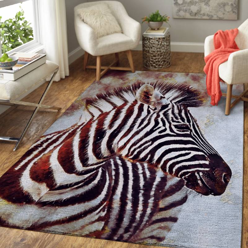 Zebra – Animals Area Rug Carpet