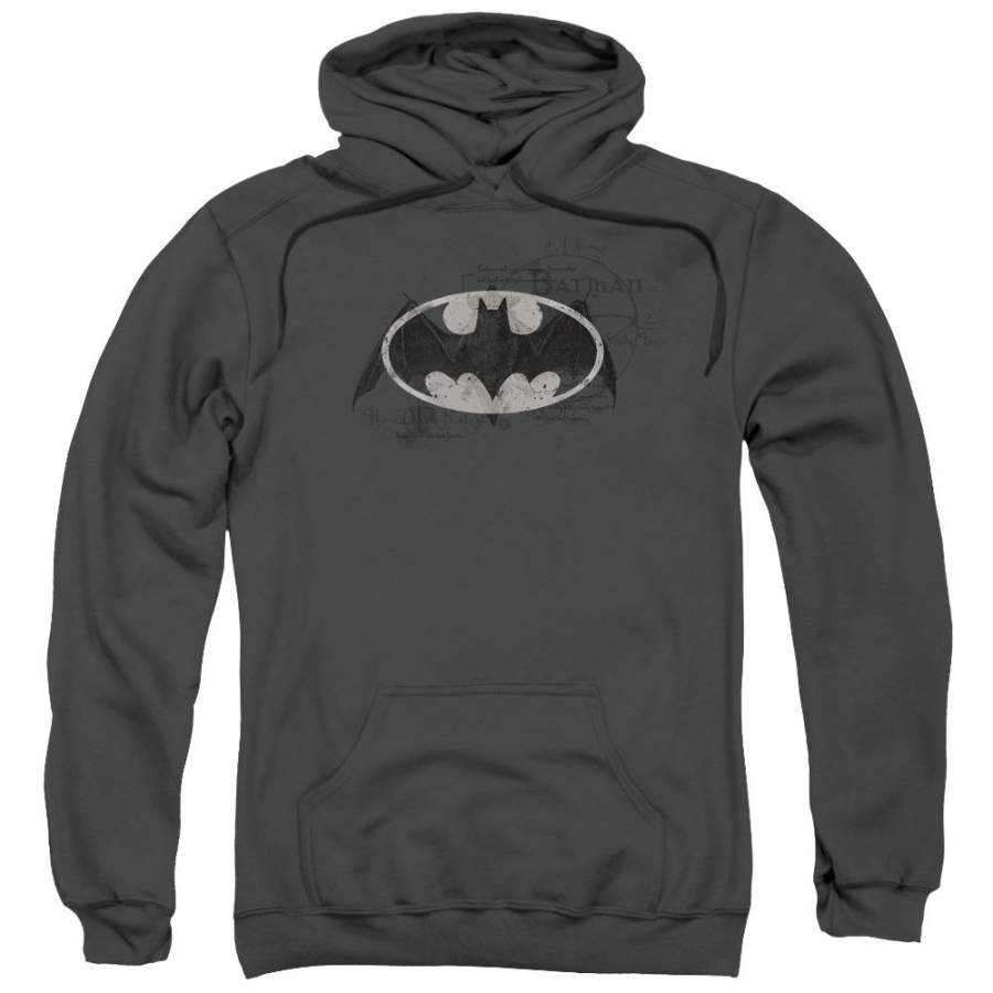 Batman – Arcane Bat Logo Adult Pull Over Hoodie