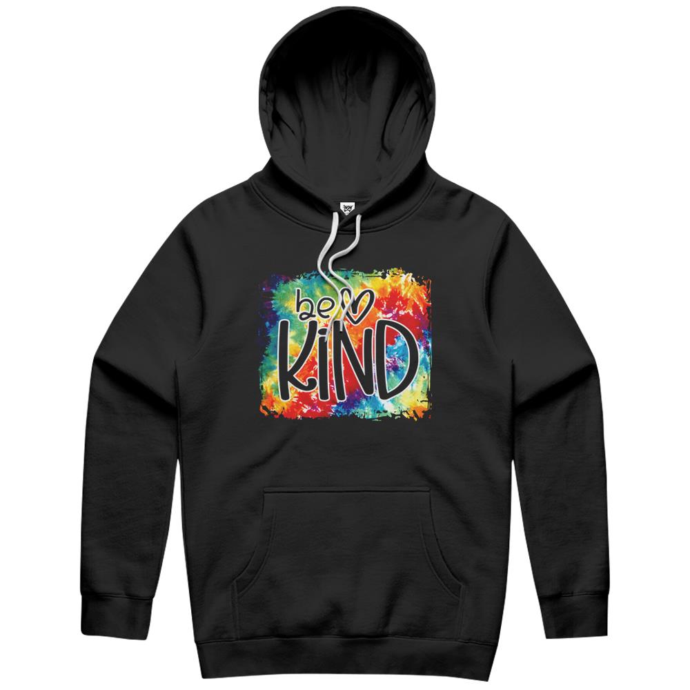 Be Kind Colorful Rainbow Cute Heart Love Kindness Boys Girls Hoodie