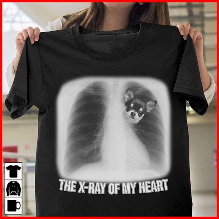 The X Ray Of My Heart Chihuahua For Lovers Cotton T Shirt